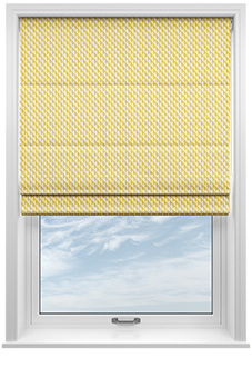Jaipur, Mimosa - Twist&Fit Roman Blind